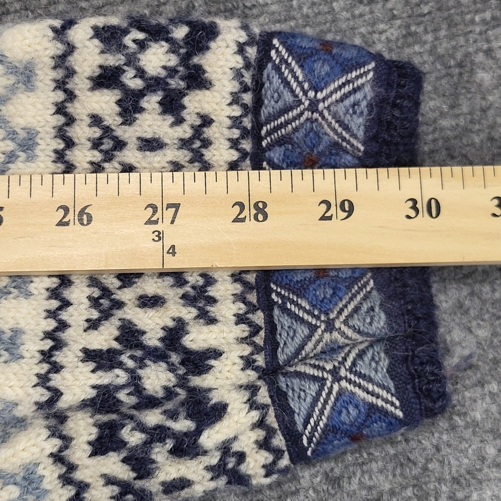 Vintage 90s Dale Of Norway Cardigan Knitted Wool Sweater Men's Size X-Large - Picture 13 of 13